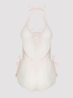 Lovehoney Plus Size Flirty Lace Ivory Teddy