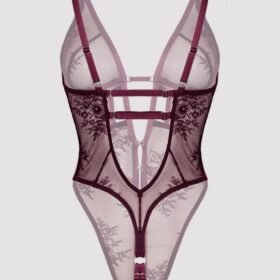 Lovehoney Erotic Allure Plum Crotchless Body